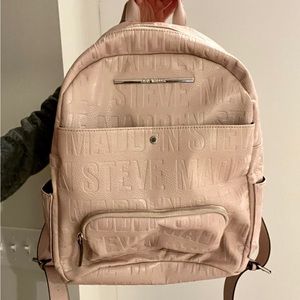 Steve Madden Blush Pink Backpack